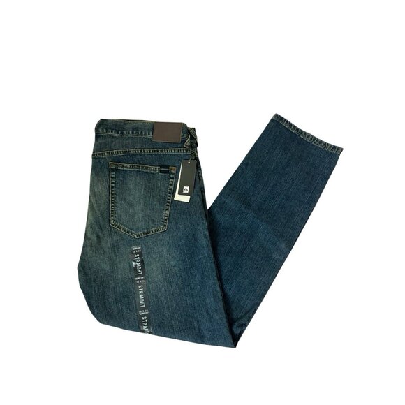 Quiksilver Men’s Jeans Revolver Straight Fit Size 38x32 New - Picture 1 of 15